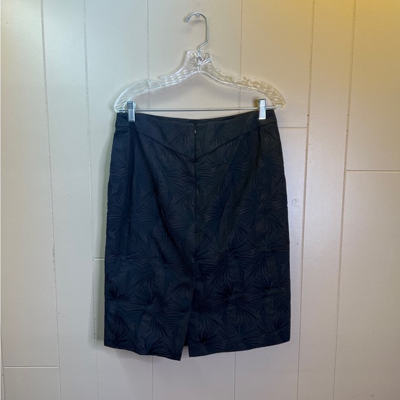 MaxMara Palm Leaf Jacquard Weave Print Structured Skirt Suit Set - Picture 13 of 15